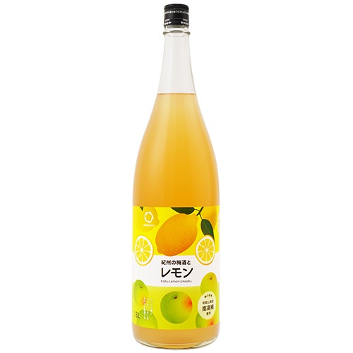 中野BC 紀州の梅酒とレモン 1.8L瓶 1800ml×6本 和歌山 リキュール u-yu
