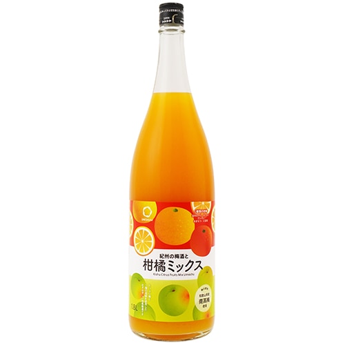 中野BC 紀州の梅酒と柑橘ミックス 1.8L瓶 1800ml 和歌山 リキュール u-yu