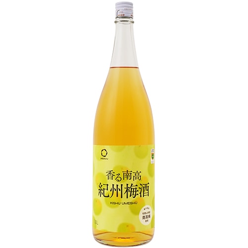 中野BC 香る南高 紀州梅酒 1.8L瓶 1800ml×6本 和歌山 リキュール u-yu