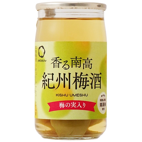 中野BC 香る南高 紀州梅酒 梅の実入り 160ml×20本 和歌山 リキュール u-yu