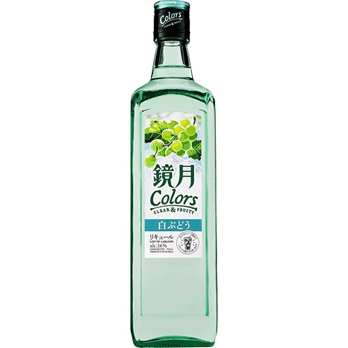 サントリー 鏡月Colors 白ぶどう 700ml×6本 鏡月カラーズ u-yu