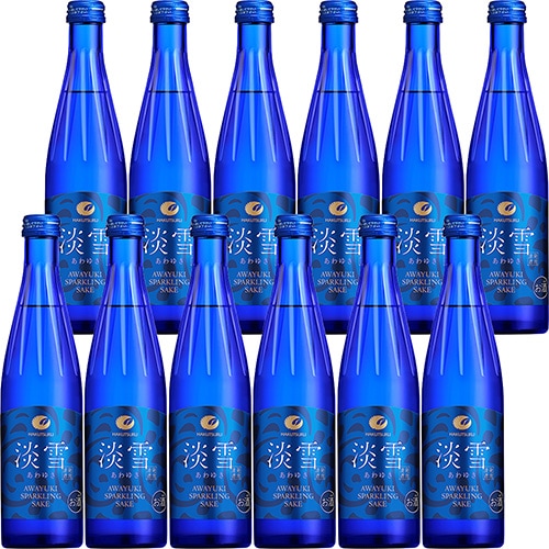 白鶴 淡雪スパークリング 300ml×12本 スパークリング清酒 u-yu