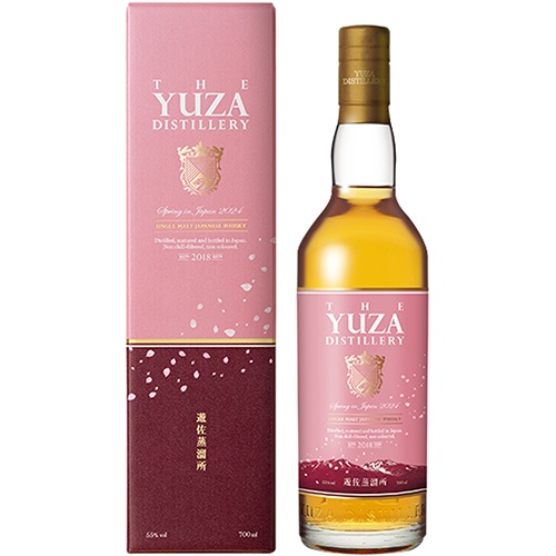 シングルモルト YUZA スプリング イン ジャパン 2024 700ml 箱入 ジャパニーズウイスキー 遊佐蒸溜所 u-yu