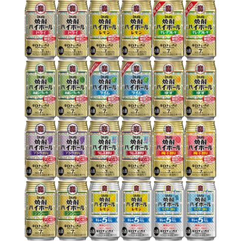 宝酒造 タカラ 焼酎ハイボール 24本セット 350ml×24本（12種×各2本） チューハイセット u-sa