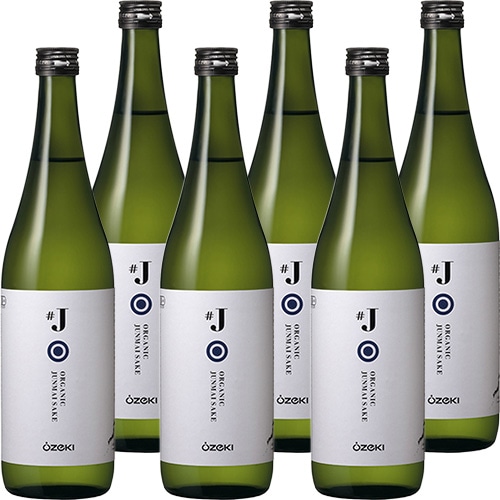 大関 #J 有機米使用純米酒 720ml×6本 ケース 日本酒 u-yu