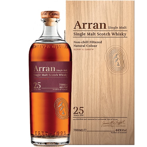 アラン 25年 700ml 箱入 限定 シングルモルト スコッチウイスキー u-yu