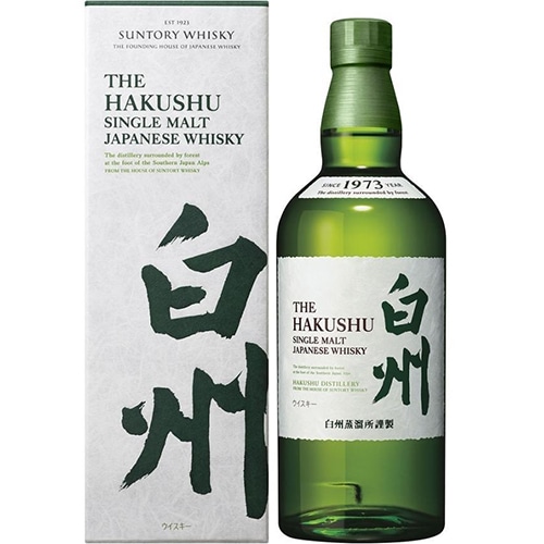 サントリー シングルモルト 白州 700ml 箱入 ノンヴィンテージ ジャパニーズウイスキー u-yu