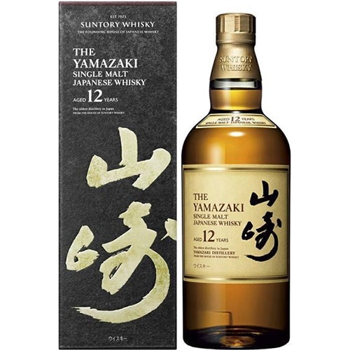 サントリー シングルモルト 山崎12年 700ml 箱入 ジャパニーズウイスキー u-yu