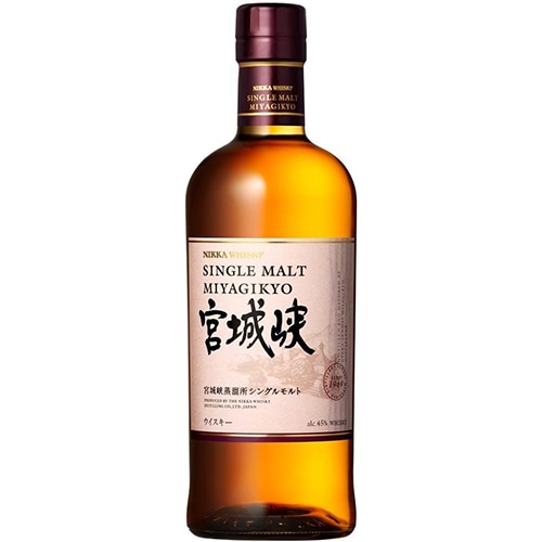 ニッカ シングルモルト 宮城峡 700ml 箱入 ジャパニーズウイスキー u-yu