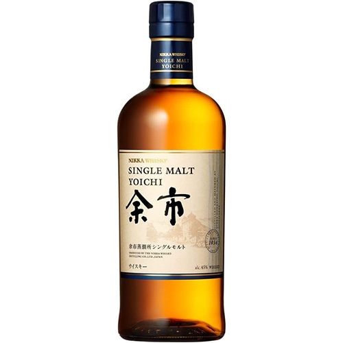 ニッカ シングルモルト 余市 700ml 箱入 ジャパニーズウイスキー u-yu