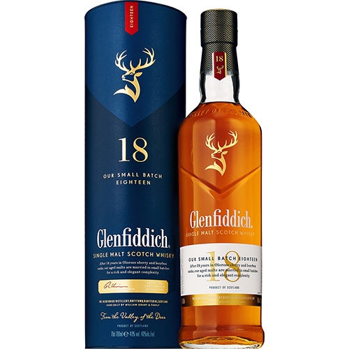 グレンフィディック18年 スモールバッチリザーブ 700ml 箱入 正規品 シングルモルト スコッチウイスキー u-yu