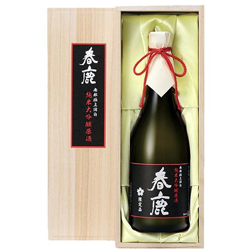 今西清兵衛商店 春鹿 純米大吟醸 原酒 720ml 木箱入 奈良 u-yu