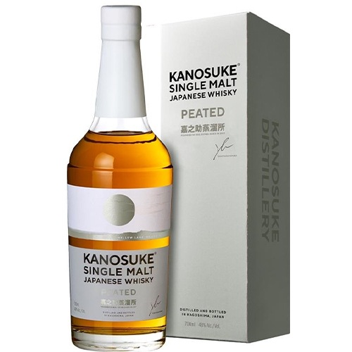 嘉之助 シングルモルト PEATED 700ml 箱入 ジャパニーズウイスキー 嘉之助蒸溜所 u-yu
