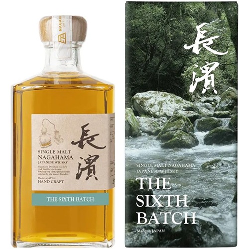シングルモルト長濱 ザ・シックスバッチ 500ml 箱入 ジャパニーズウイスキー 長濱蒸溜所 u-yu