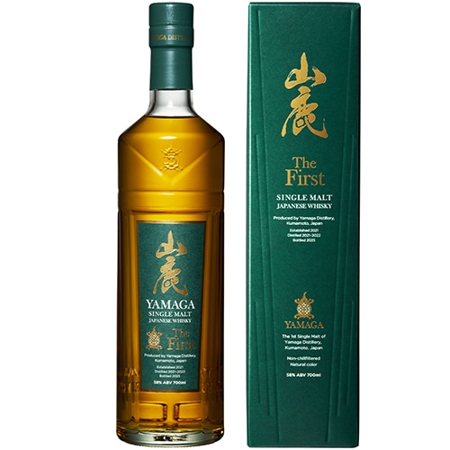 シングルモルトジャパニーズウイスキー 山鹿 ザ・ファースト 700ml 箱入 山鹿蒸溜所 u-yu