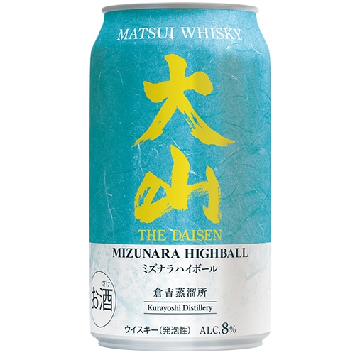 マツイハイボール 大山ミズナラハイボール 350ml×24本 1ケース 松井酒造合名会社 u-sa
