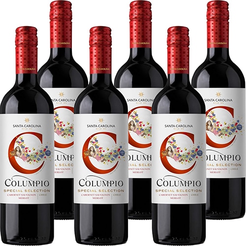 サントリー コルンピオ カベルネ・ソーヴィニヨン メルロ 750ml×6本 チリ u-yu