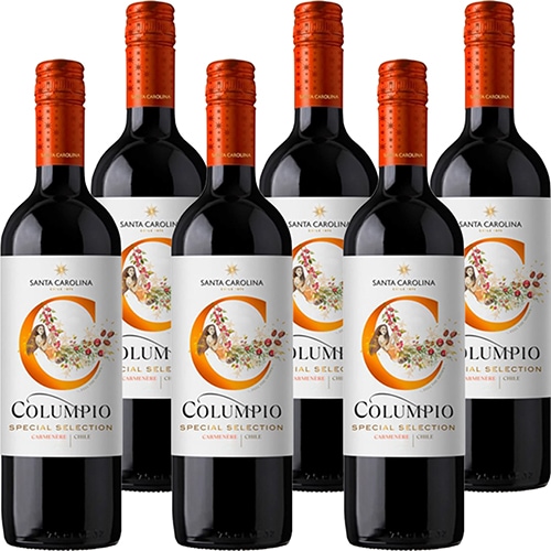 サントリー コルンピオ カルメネール 750ml×6本 チリ u-yu