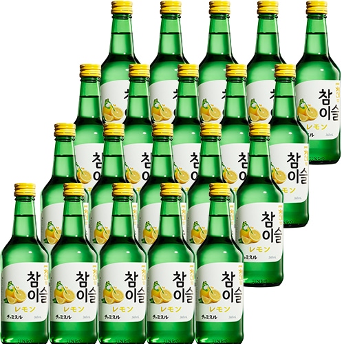 眞露 チャミスル レモン 360ml×20本 1ケース u-yu