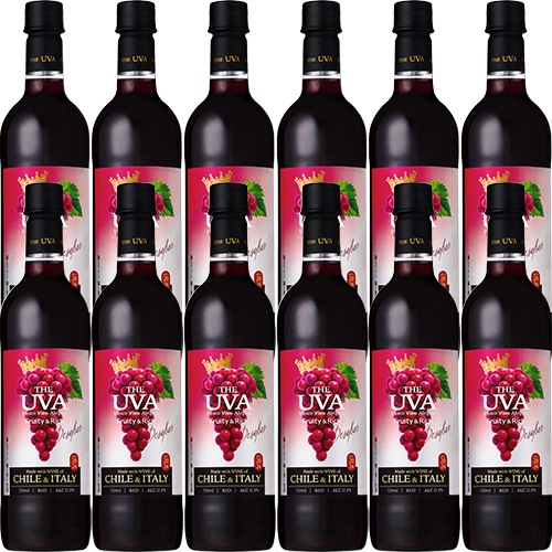 サントリー ザ・ウーヴァ フルーティ&リッチ 720ml×12本 1ケース ペットボトル 赤ワイン u-sa
