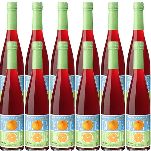 メルシャン フルーツクーラー オレンジ 500ml×12本 1ケース 赤ワイン 微炭酸 u-yu