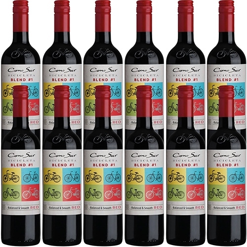 コノスル ビシクレタ レッドブレンド＃1 750ml×12本 1ケース チリ 赤 u-yu
