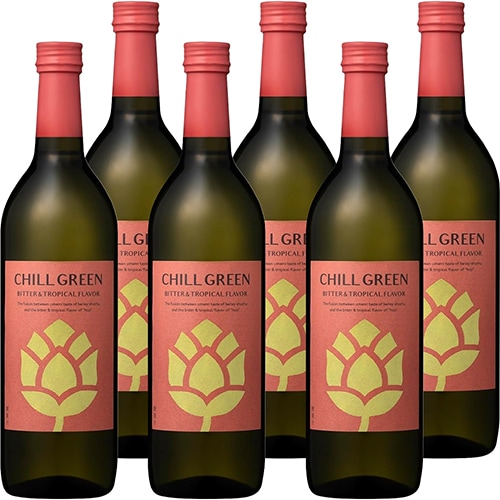 濱田酒造 麦焼酎 CHILL GREEN ビター&トロピカル 720ml×6本 1ケース チルグリーン u-yu