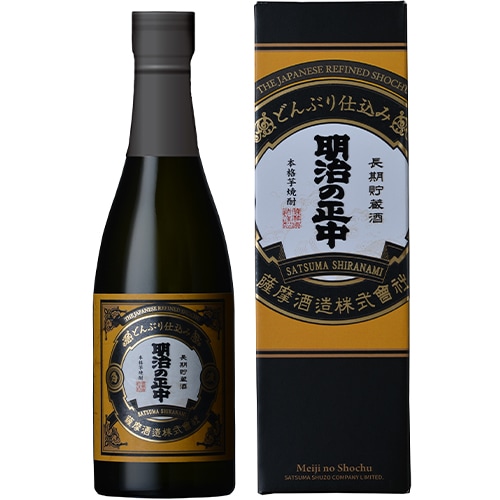 薩摩酒造 芋焼酎 明治の正中 箱入 720ml×6本 鹿児島 焼酎 u-yu