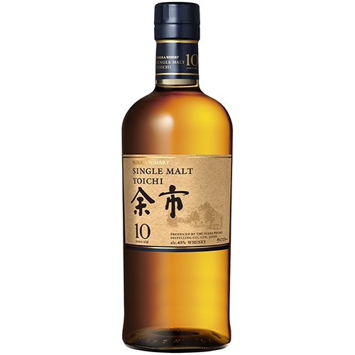 ニッカ シングルモルト 余市10年 700ml 箱入 ジャパニーズウイスキー u-yu