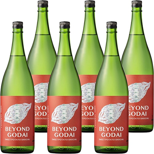 山元酒造 芋焼酎 BEYOND GODAI 1.8L瓶 1800ml×6本 鹿児島 u-yu