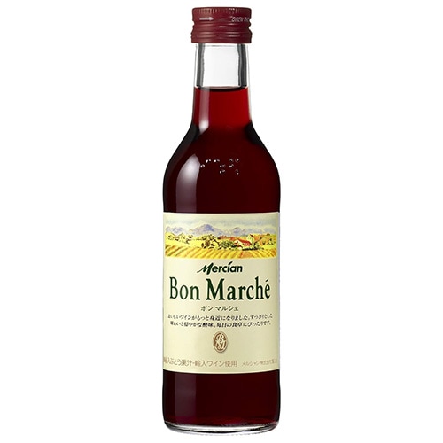 メルシャン ボン・マルシェ 赤 180ml×24本 1ケース 赤ワイン u-yu