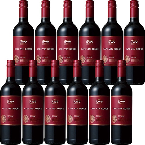KWV ケープ・ルージュ 赤 750ml×12本 1ケース 南アフリカ u-yu