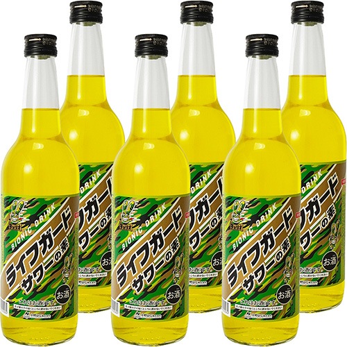 中野BC ライフガードサワーの素 600ml×6本 チューハイの素 u-yu
