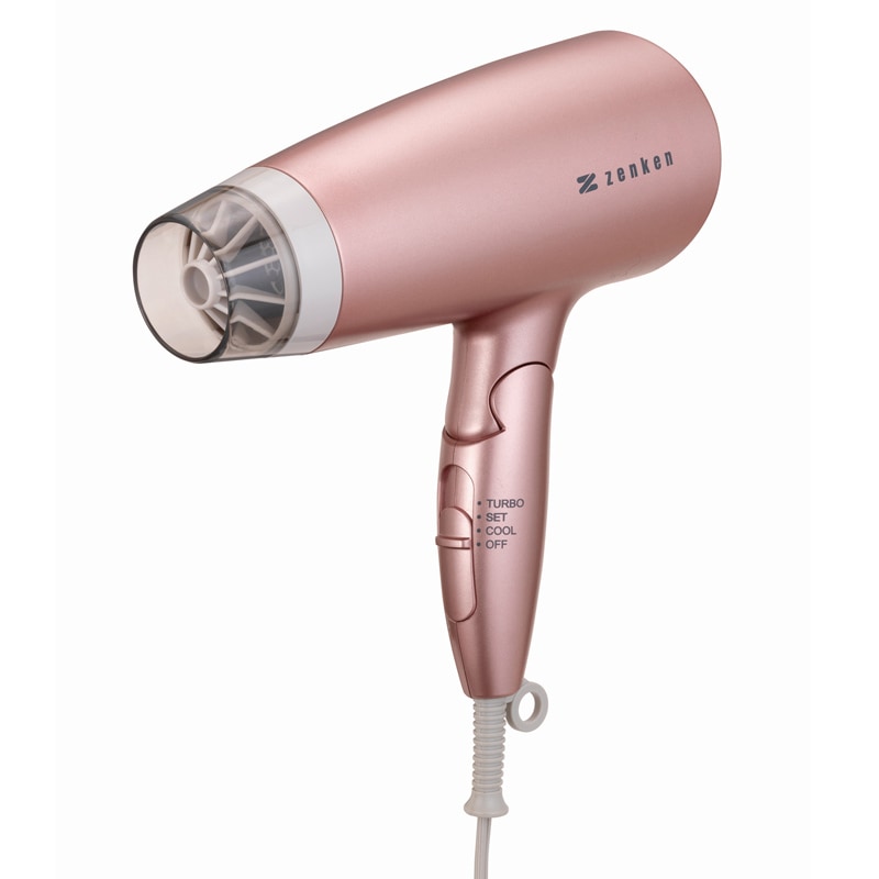 【美品】ゼンケン　電磁波低減ドライヤー 電磁波低減 ヘアケアドライヤー（ピンクゴールド） | 暖房機/生活家電