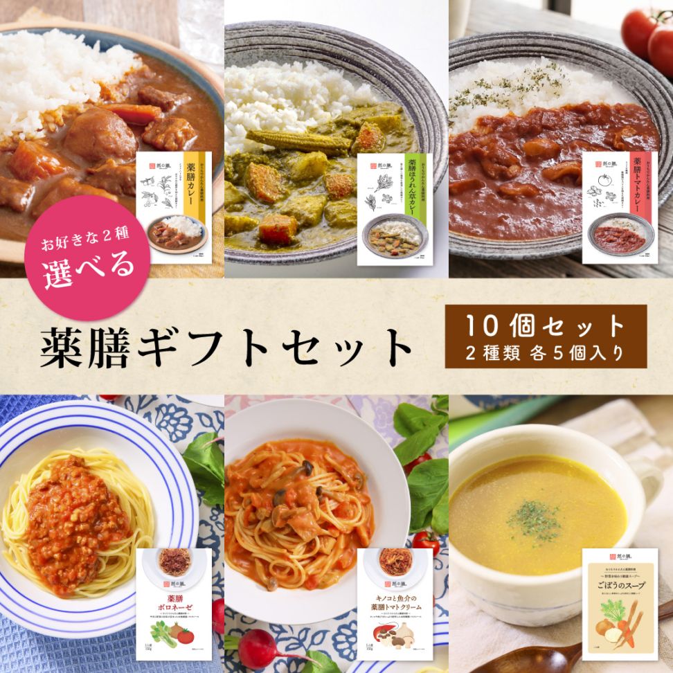 ★選べる★　レトルトギフトセット（お好きなレトルト2種×各5袋　計10袋入り）【ラッピング代無料】