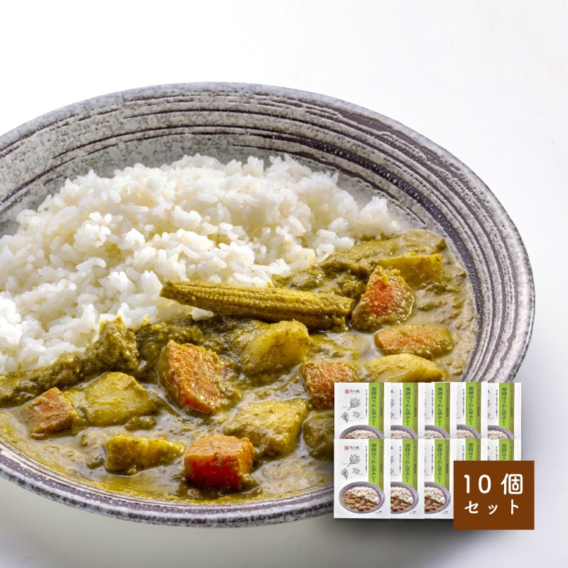 然の膳 薬膳ほうれん草カレー (10個セット)