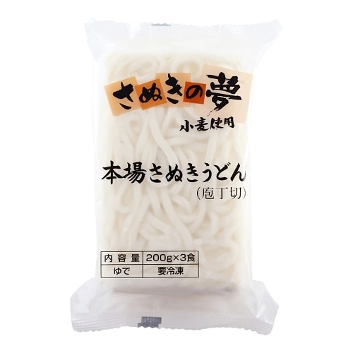 11/14出荷】七星食品 冷凍・さぬきうどん（庖丁切） 200g×3 の通販