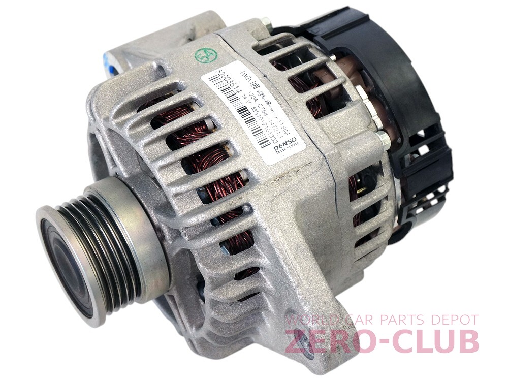 『ABARTH595 312A3用/純正 電動ファン DENSO シュラウド、レジスター付』 ABARTH 595 500 312A3用⁄純正 エアコンコンデンサー ACコンデンサー