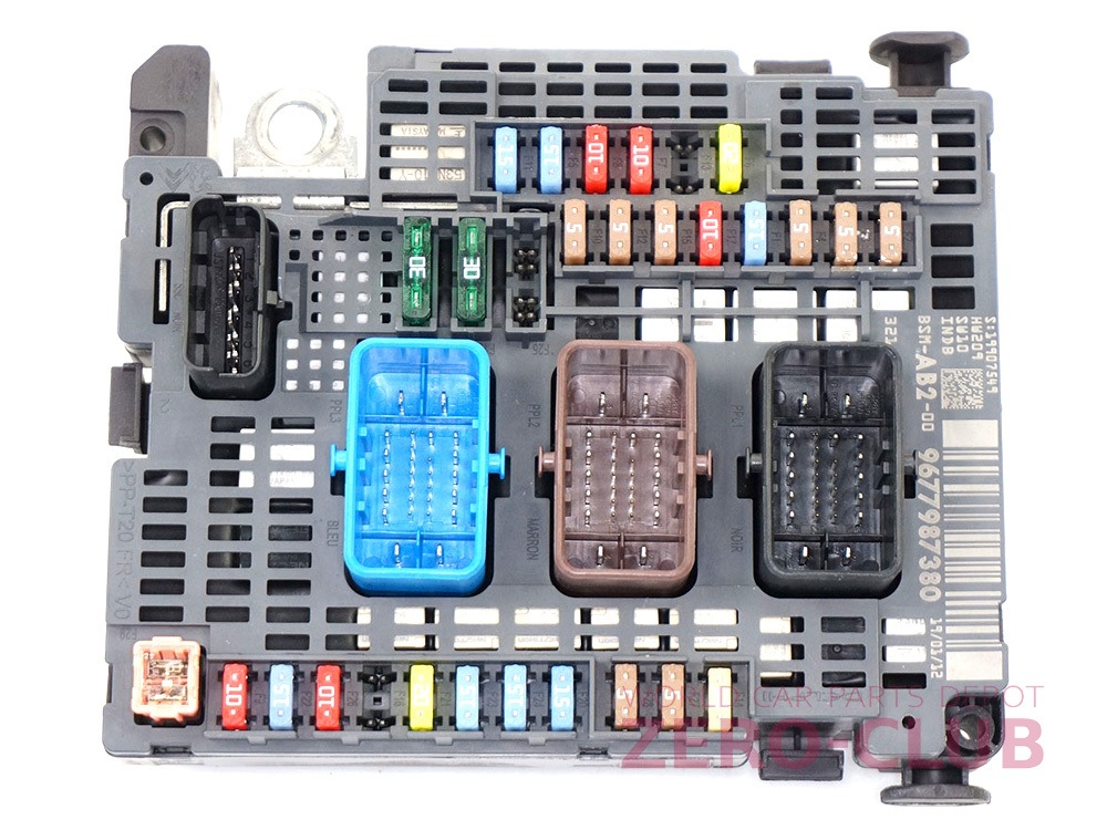 シトロエン DS4 B7C5F02S用/純正 ヒューズボックス エンジンルーム内