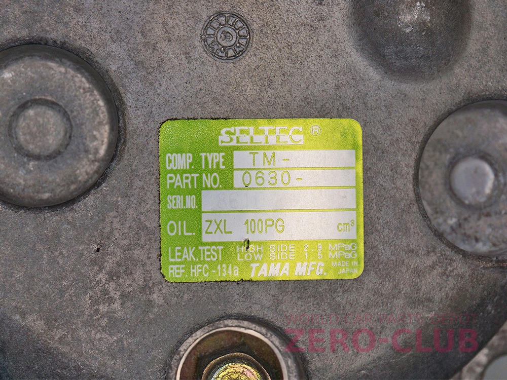 3CU1130GK2 ) フィアット パンダ 純正エアコンコンプレッサー　SCSB06 フィアット&frasl;アバルト&frasl;ランチア エアコンコンプレッサー 500