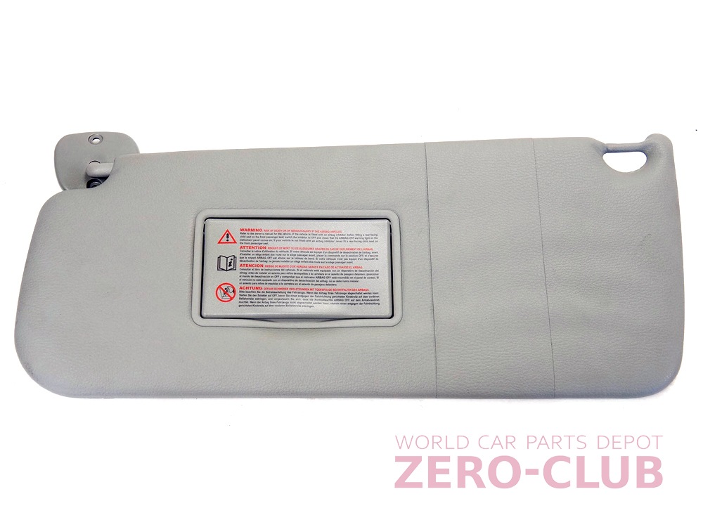 ルノー カングー1 KCK4M 右ハンドル用/純正 サンバイザー 左側 グレー