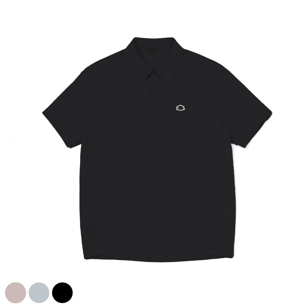AIRFRESH POLO SS（Unisex）BLACK