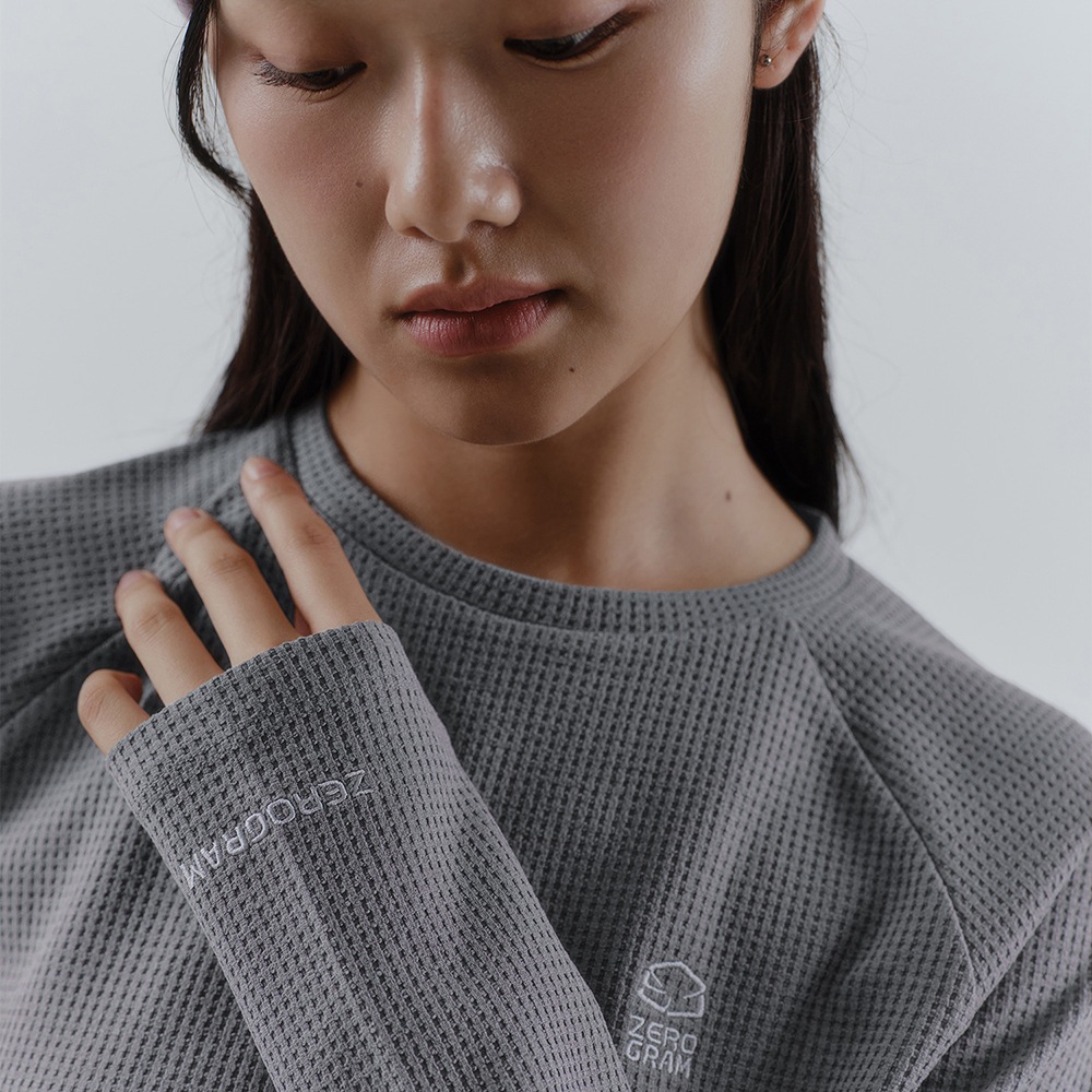 SEAWOOL Waffle Long-Shirts