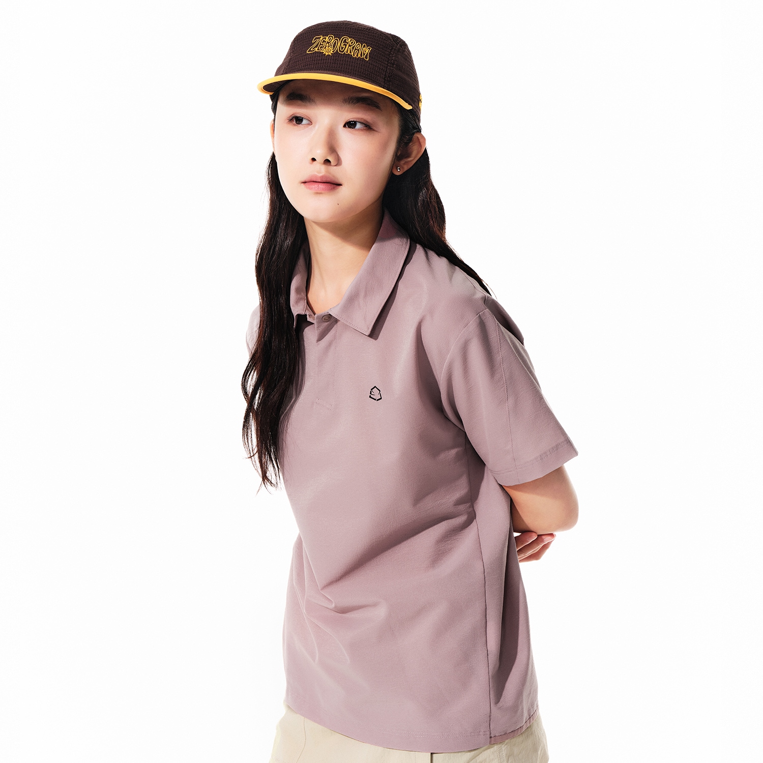 AIRFRESH POLO SS(Unisex)INDI PINK
