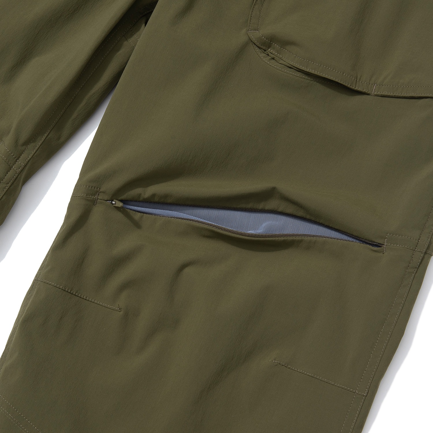 VIOLA VENTILATION PANTS(Unisex)DARK KHAKI