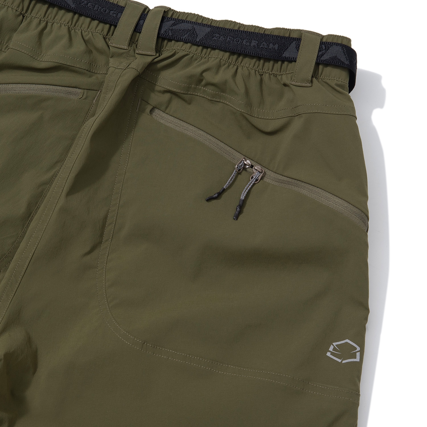 visvim CALLAHAN PANTS オリーブ 2 泥染め KennaIW Poplin Trousers in dusty olive / green cotton