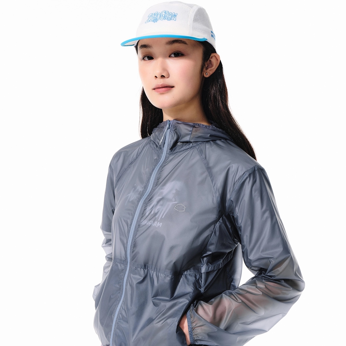 RAMONA ZEROWIGHT WINDBREAKER（Unisex）Light Blue | Wear | ZEROGRAM