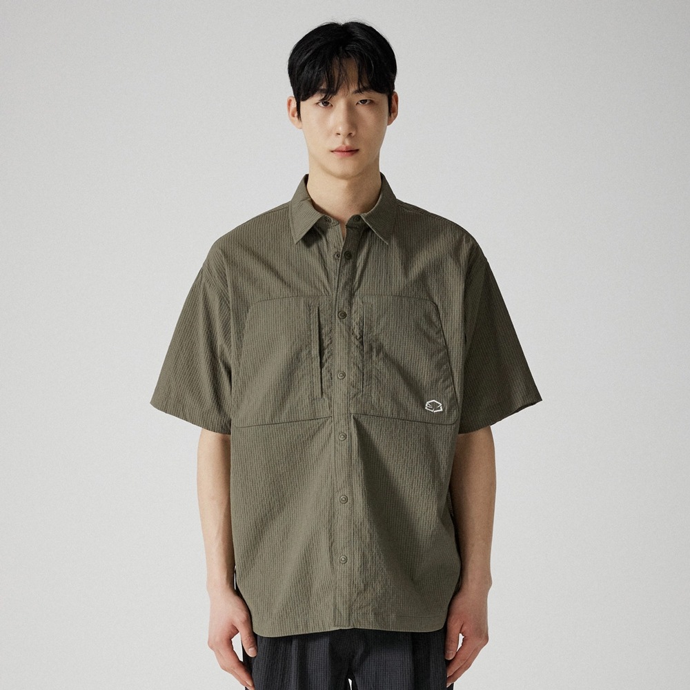 Nebelhorn Seersucker SS Shirts(Unisex)