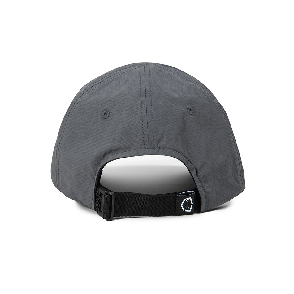 golfickersナイロンキャップ カーブバイザーナイロンキャップ NCE MARINESミニロゴ BLK