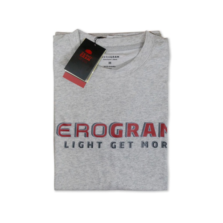 SORRY EARTH T-SHIRTS (GRAY 3D)